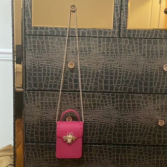 Pink small crossbody purse - Picture 3 of 3